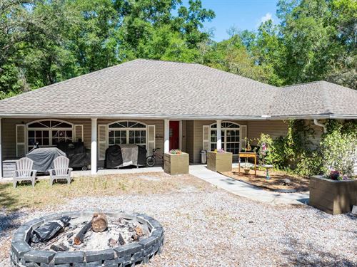 Tucked Away On 24 Acres : Branford : Gilchrist County : Florida