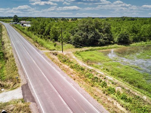 Power, Water & Road Near Lafayette : Crowley : Acadia Parish : Louisiana