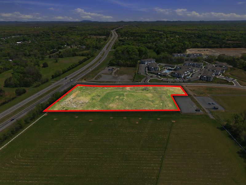 5.02 +/- Acres, Prime Commercial : Murfreesboro : Rutherford County : Tennessee