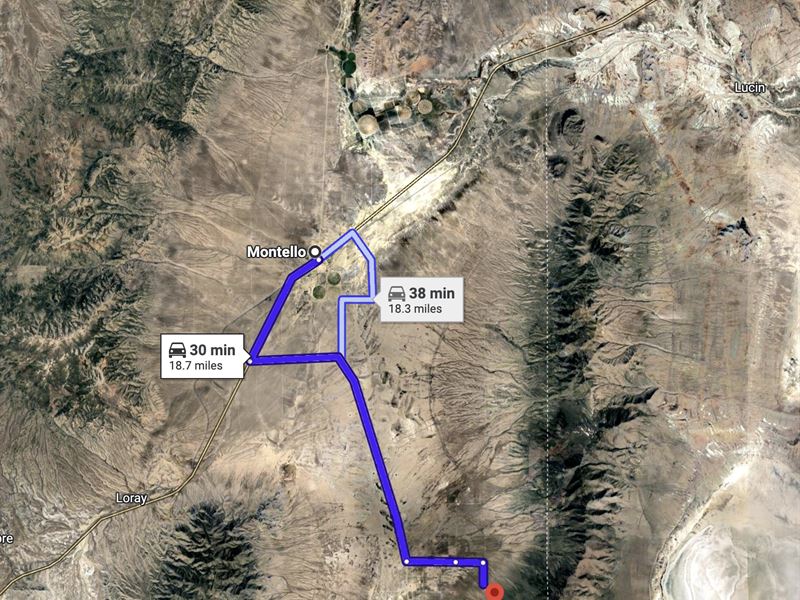 20Ac No HOA, Just Coyotes Mountain : Montello : Elko County : Nevada