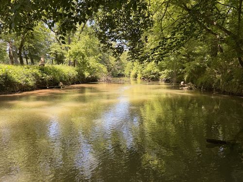 Creek Frontage, Timber, Open : Taylorsville : Bartow County : Georgia