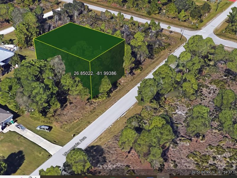 Buildable Florida Lot $199 Down : Punta Gorda : Charlotte County : Florida