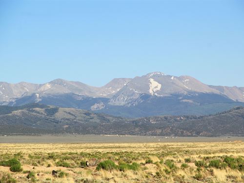 4.73 Acres with Blanca Peak Views : Blanca : Costilla County : Colorado