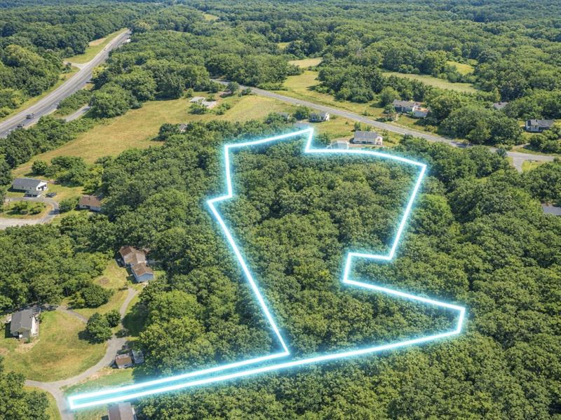6.29 Acres Minutes From The Water : Huntingtown : Calvert County : Maryland