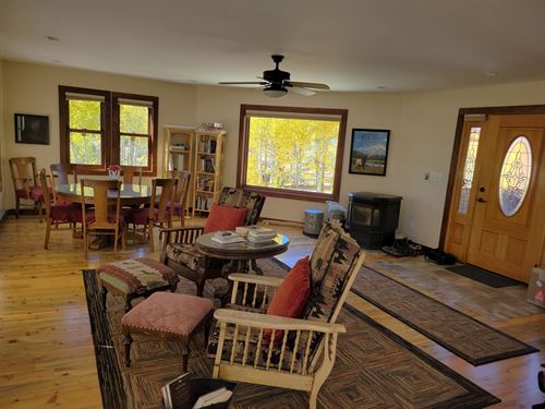 Rogers Twin Lakes View Home : Twin Lakes : Lake County : Colorado