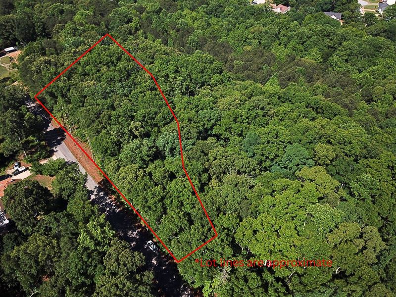 Beautifully Wooded Building Lot : Douglasville : Douglas County : Georgia