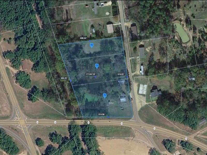 4.1 Acres in Carroll County MS : Vaiden : Carroll County : Mississippi