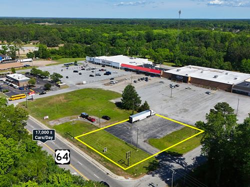 Plymouth Highway 64 Commercial Pad : Plymouth : Washington County : North Carolina