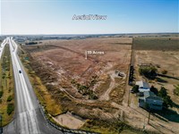 Highway Frontage Commercial Growth : Shallowater : Lubbock County : Texas