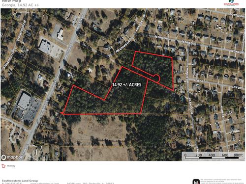 14.92 Wooded Acres Bibb County GA : Macon : Bibb County : Georgia