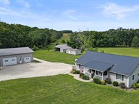Country Home, Barn, Guest House : Summersville : Texas County : Missouri