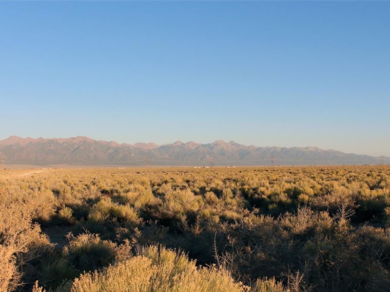 High Desert, Mountain Views on 40 : Saguache : Saguache County : Colorado