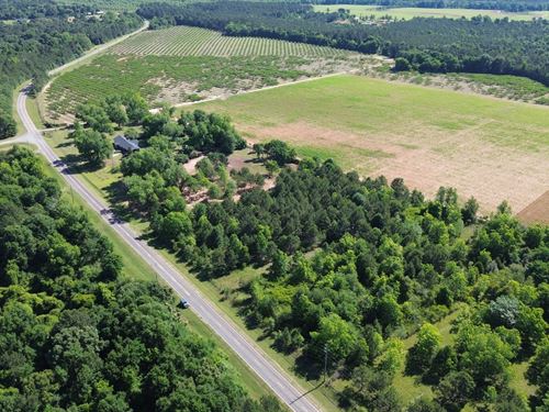 Soil Tested, Wooded Land with Paved : Fort Valley : Crawford County : Georgia