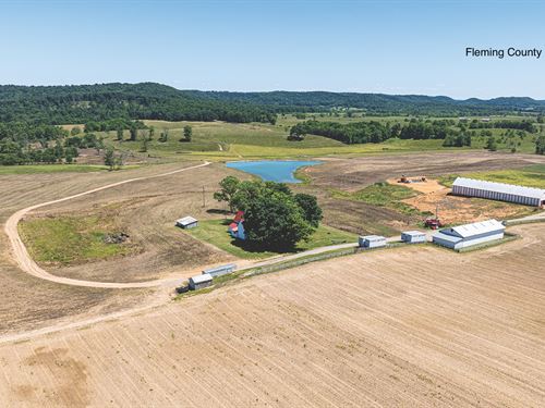 2 Farms for Sale in Kentucky : Hillsboro : Fleming County : Kentucky