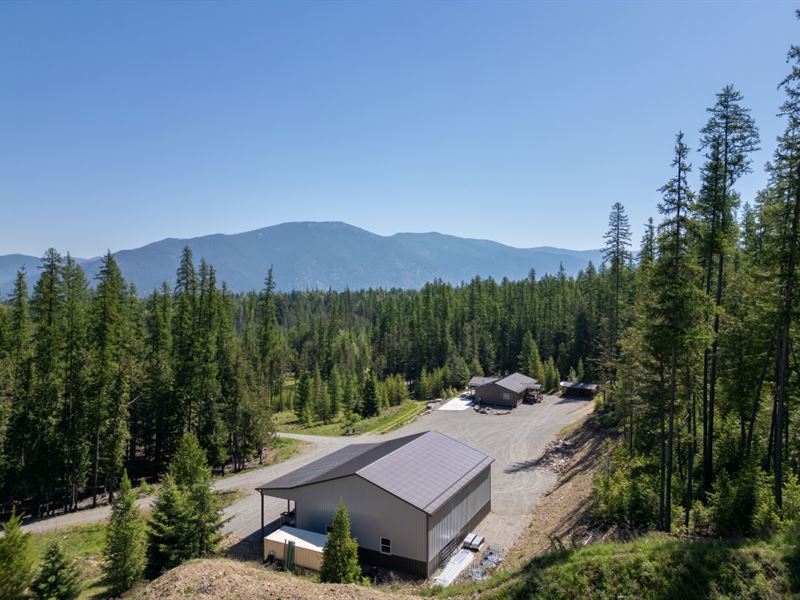 Privacy on Ridge Loop : Trout Creek : Sanders County : Montana