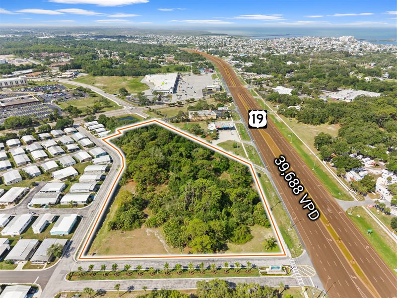 5.48 Acres U.S. Highway 19 : Hudson : Pasco County : Florida