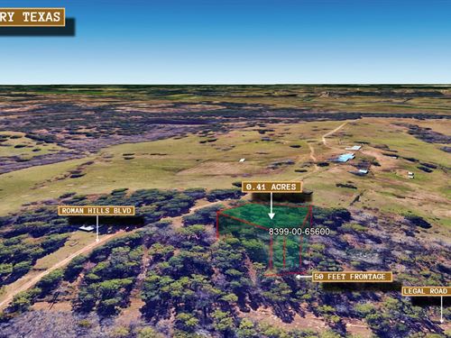 .41 Acre in Montgomery, $400/Mo : Montgomery : Texas