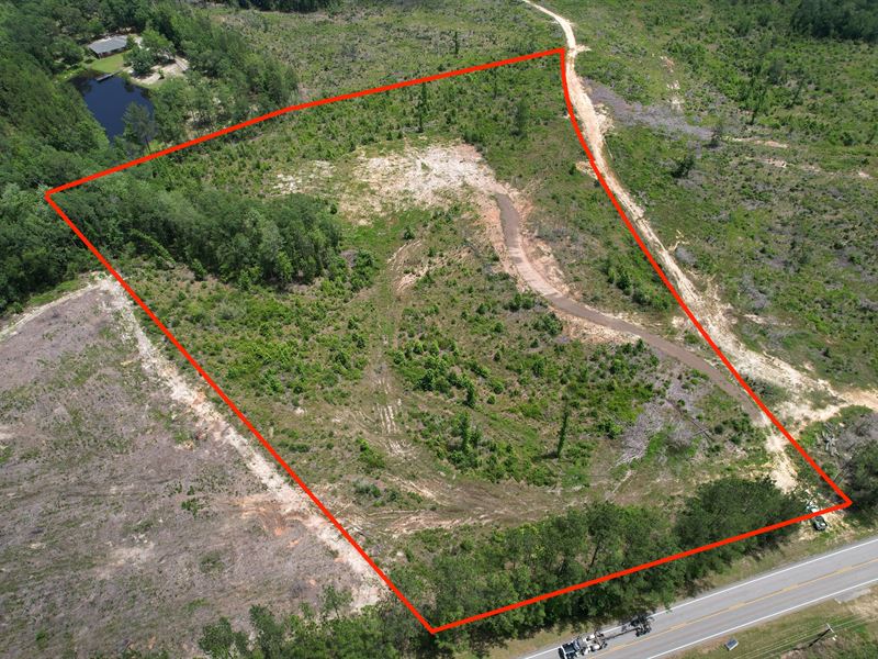 Celeste Road Tract, 10 Acres : Chunchula : Mobile County : Alabama