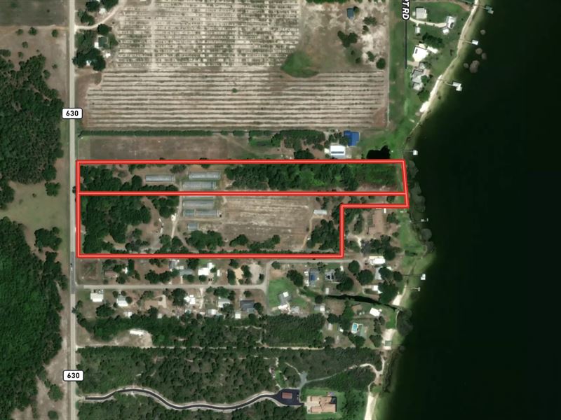 18 Acres Nursery,Farm ,Estate Devel : Frostproof : Polk County : Florida