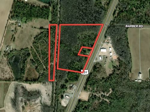18 Acres U.S. 231 Investment Land : Cottondale : Jackson County : Florida