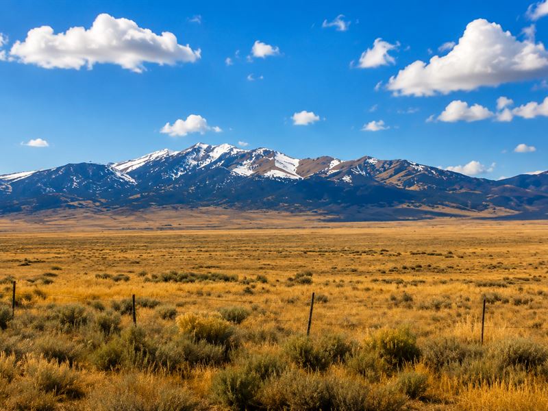 Scenic Nevada Mountain Views : Montello : Elko County : Nevada