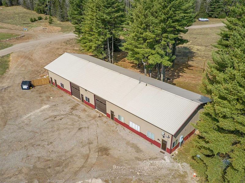 Duplex-Style Home : Conover : Vilas County : Wisconsin