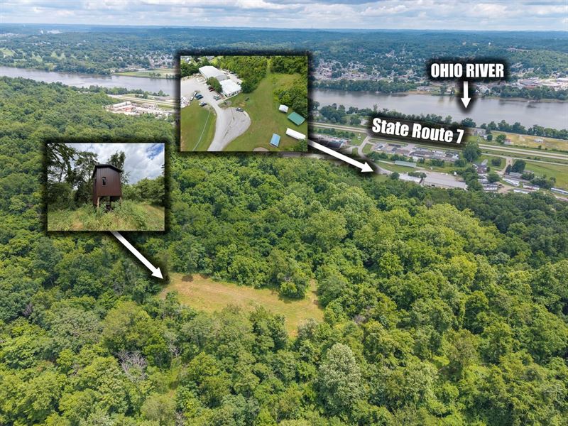 St Rt 7, 51 Acres : Belpre : Washington County : Ohio