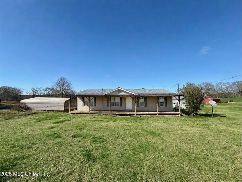 5.41 Acres with Home in Amite Count : Magnolia : Amite County : Mississippi