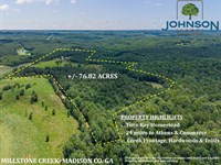 Millstone Creek : Comer : Madison County : Georgia